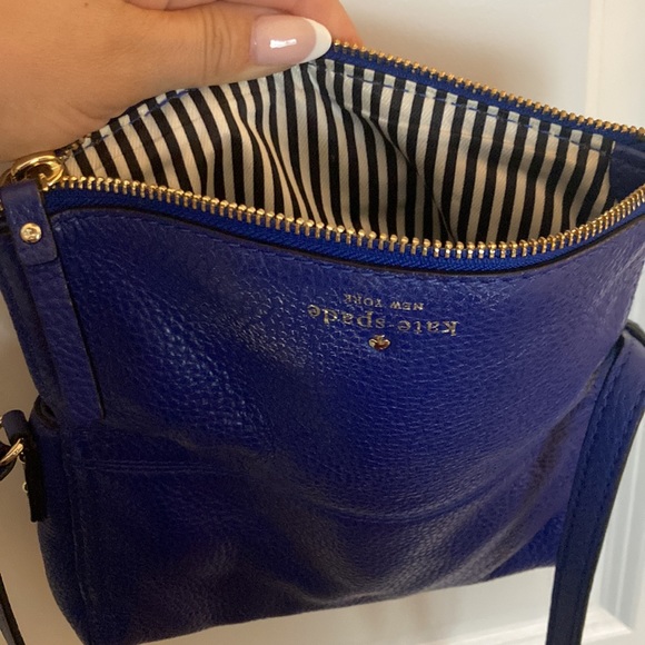 Royal blue small Kate Spade bag - Picture 4 of 4
